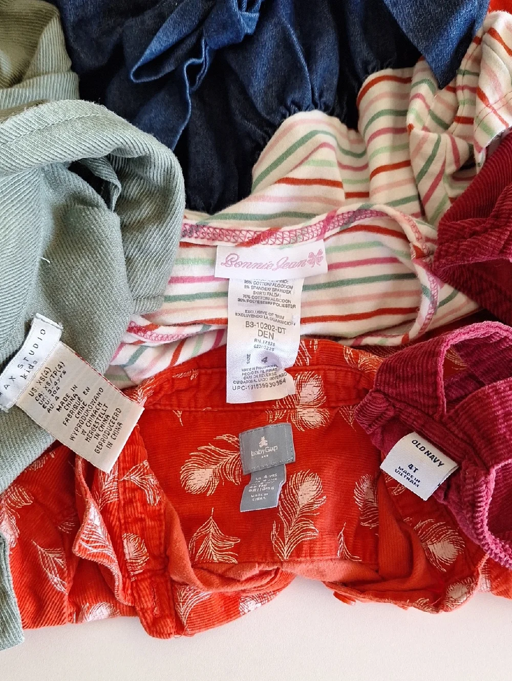 Little Girls Dress Lot Size 4 (4pcs) Gap Old Navy Bonnie Jean Max Studio